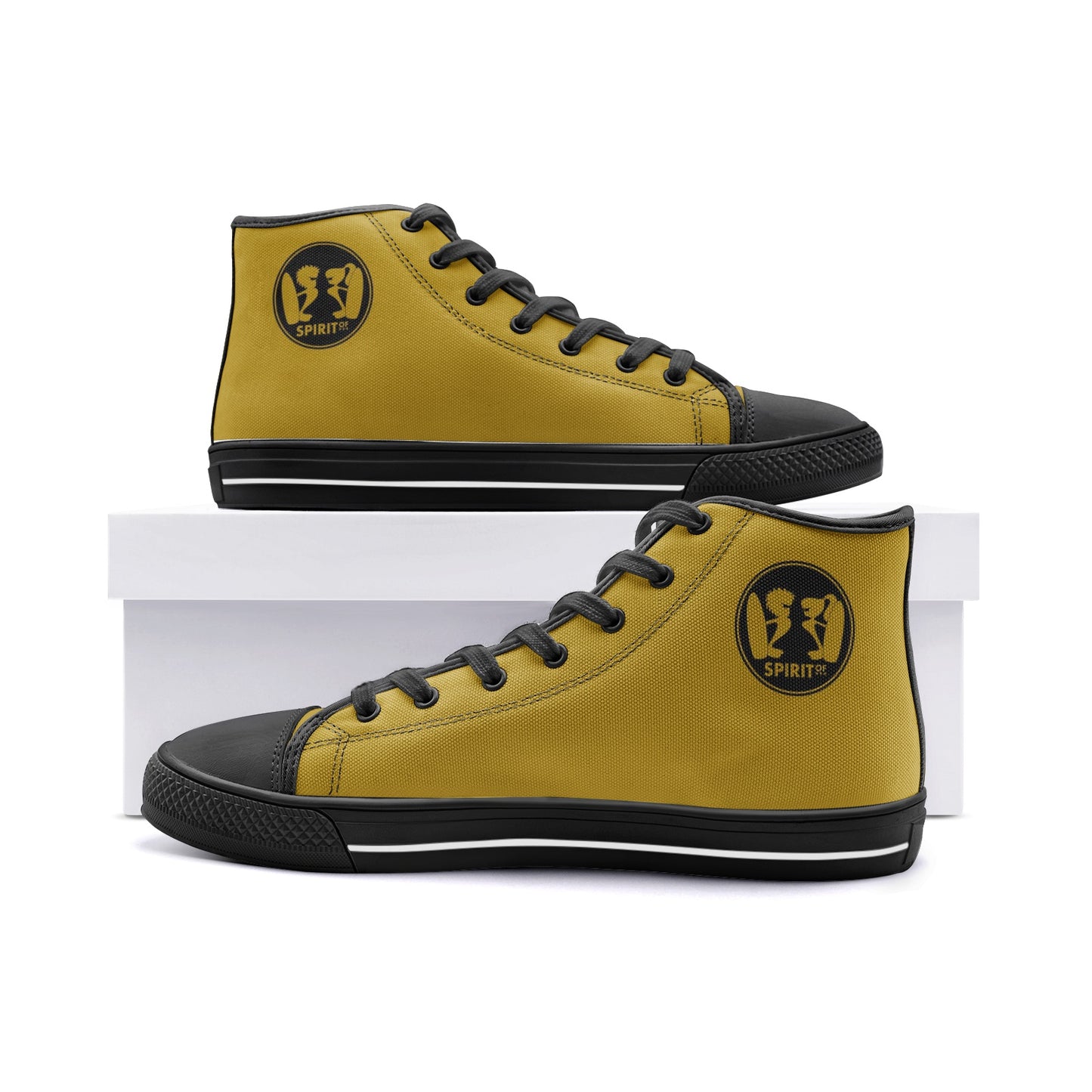 Zapatillas Street A (Unisex) Doradas - Spiritof Surf White/Black