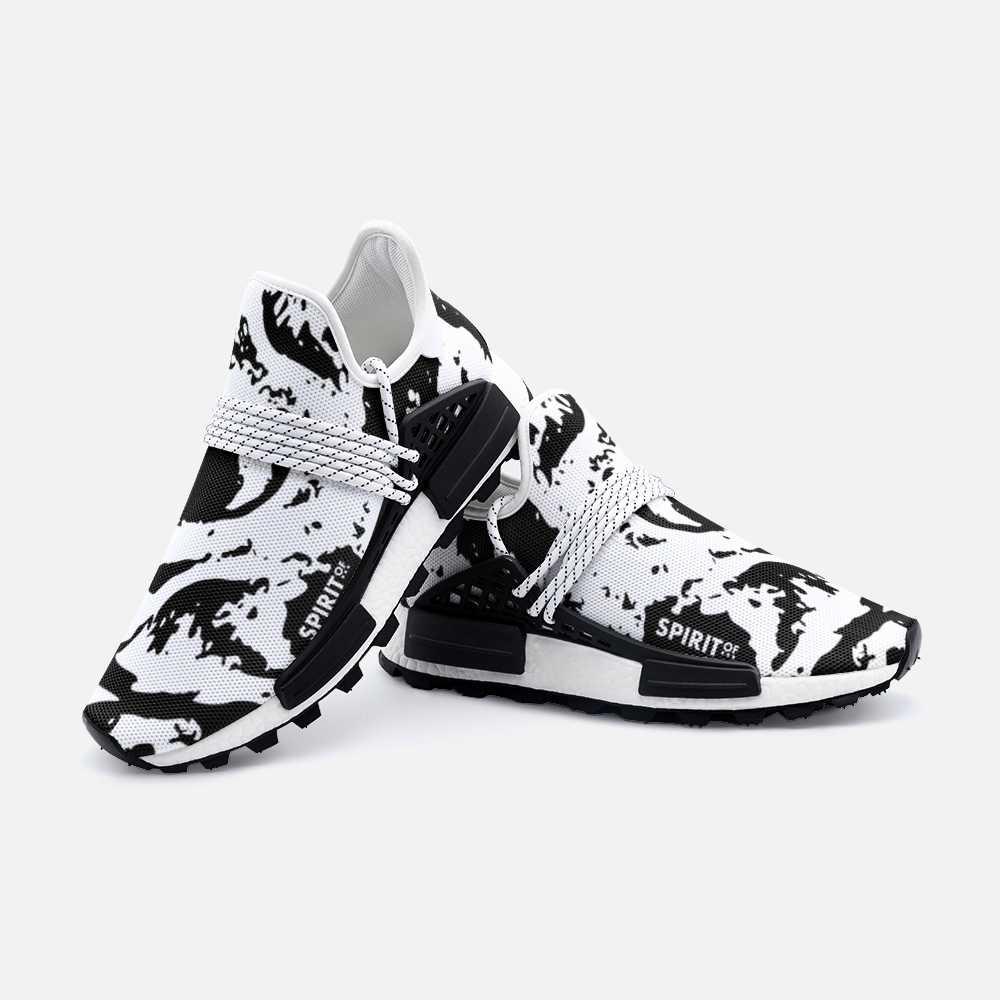 Zapatillas S-1 Ligeras (Unisex) - Spiritof FreshPaint B&W