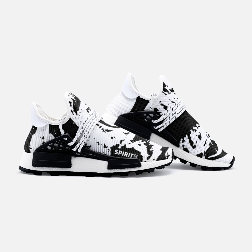 Zapatillas S-1 Ligeras (Unisex) - Spiritof FreshPaint B&W