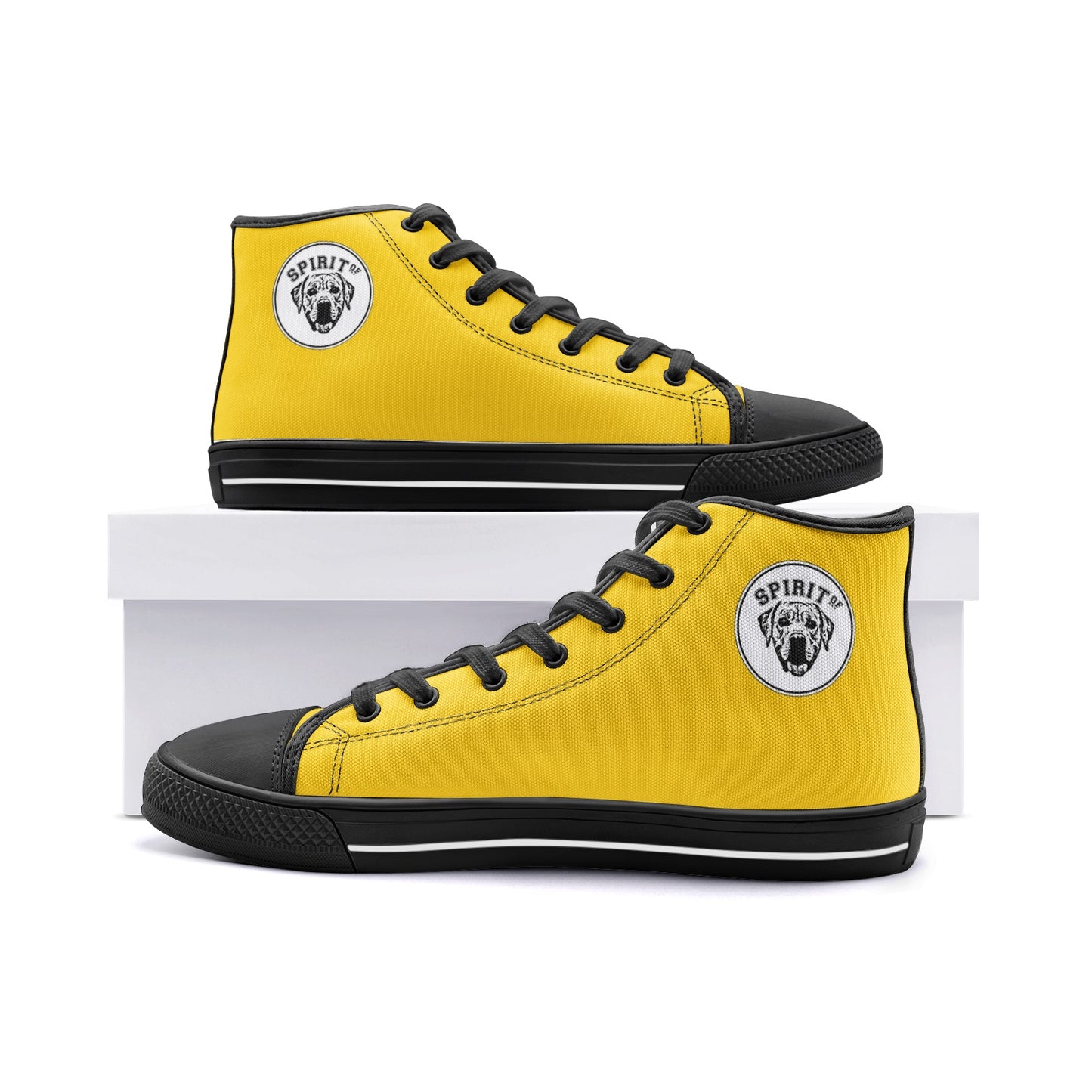 Zapatillas Street A (Unisex) Amarillas - Spiritof Retriever B&W