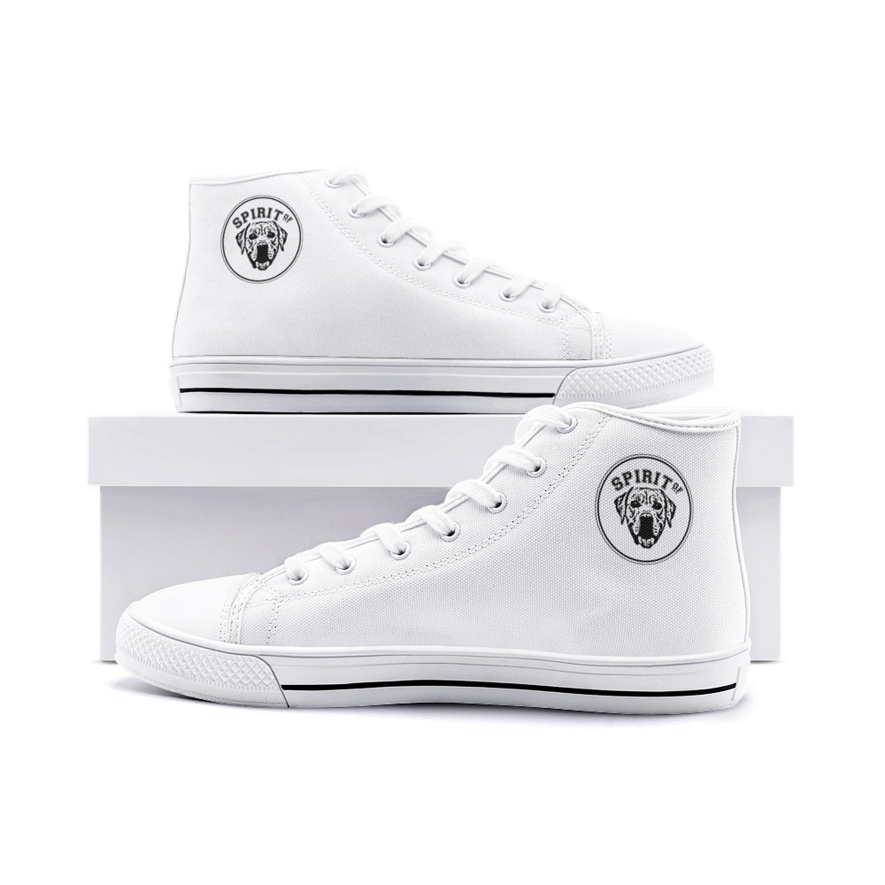 Zapatillas Street A (Unisex) Blancas - Spiritof Retriever B&W