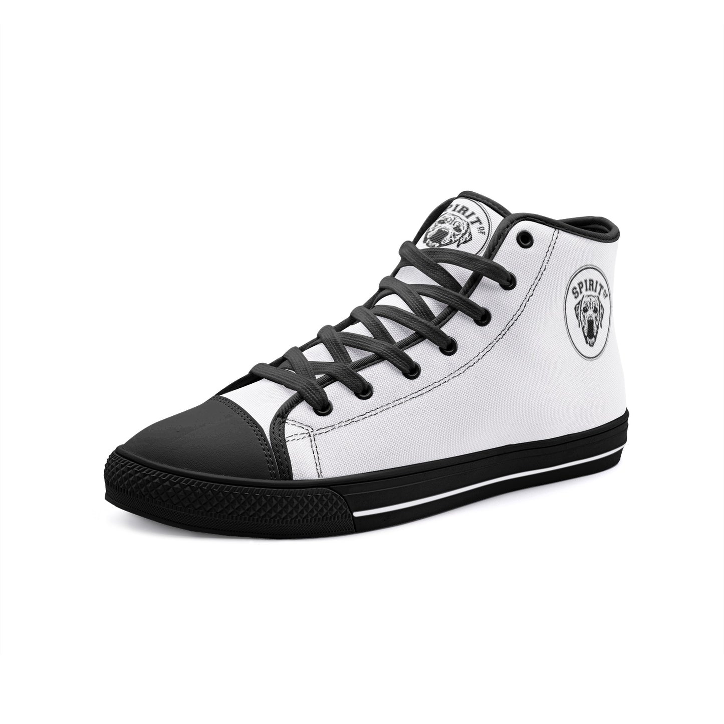 Zapatillas Street A (Unisex) Blancas - Spiritof Retriever B&W