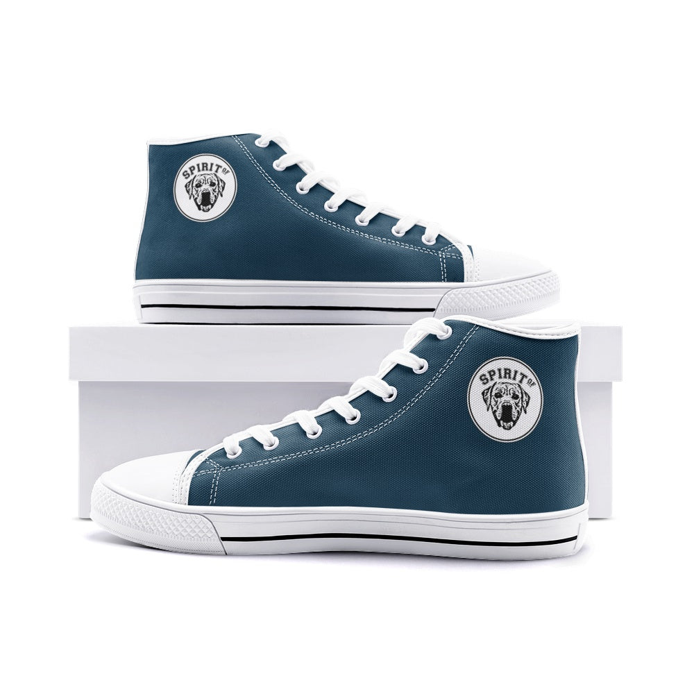 Zapatillas Street A (Unisex) Azul Marino - Spiritof Retriever B&W