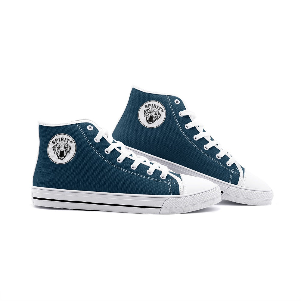 Zapatillas Street A (Unisex) Azul Marino - Spiritof Retriever B&W
