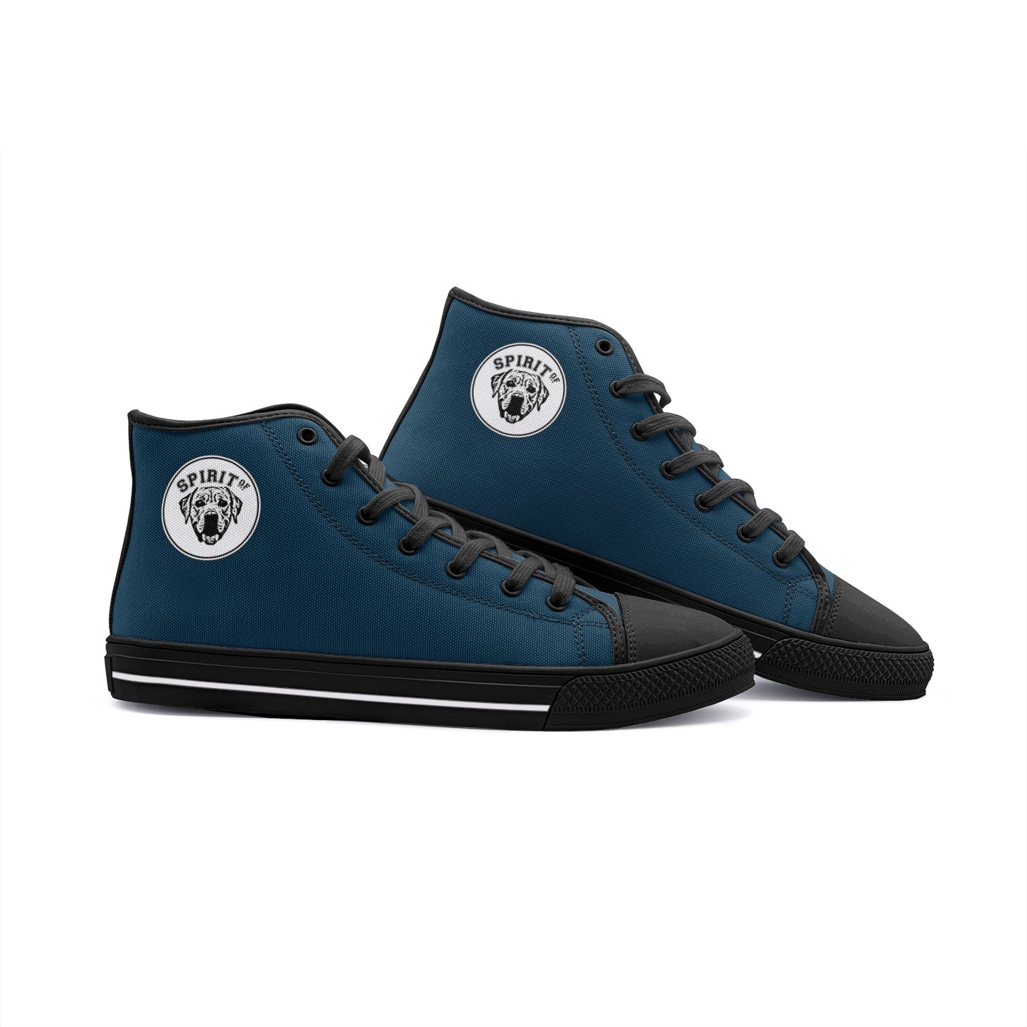 Zapatillas Street A (Unisex) Azul Marino - Spiritof Retriever B&W