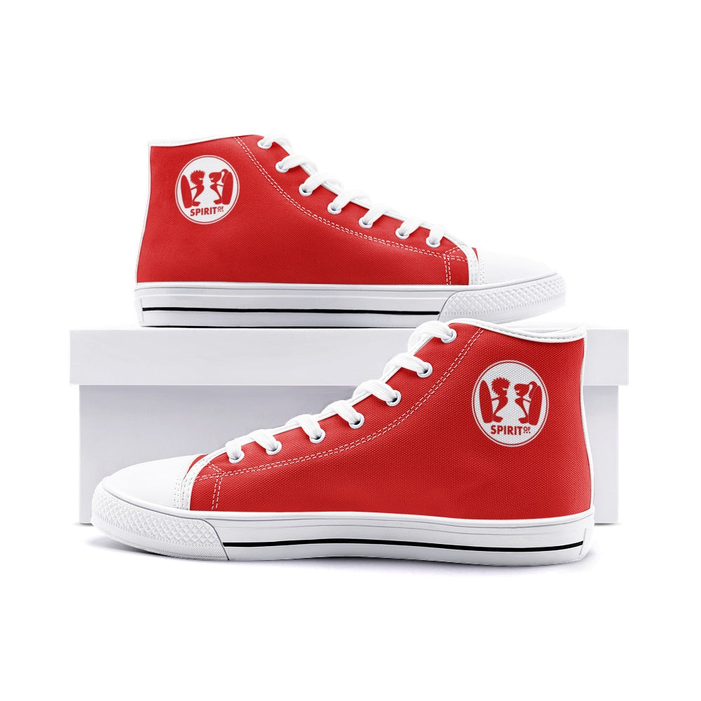 Zapatillas Street A (Unisex) Rojas - Spiritof Surf White/Black