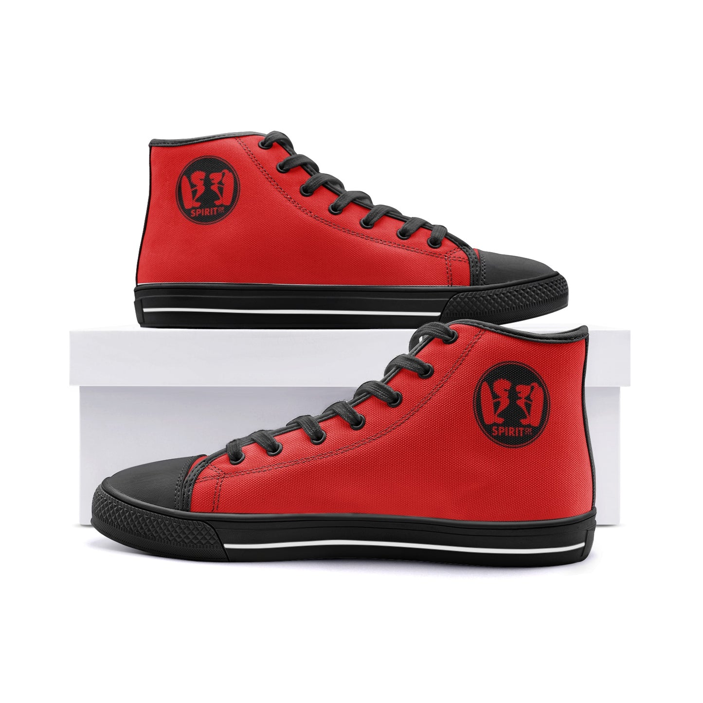 Zapatillas Street A (Unisex) Rojas - Spiritof Surf White/Black
