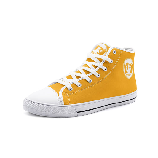 Zapatillas Street A (Unisex) Naranjas - Spiritof Surf White/Black