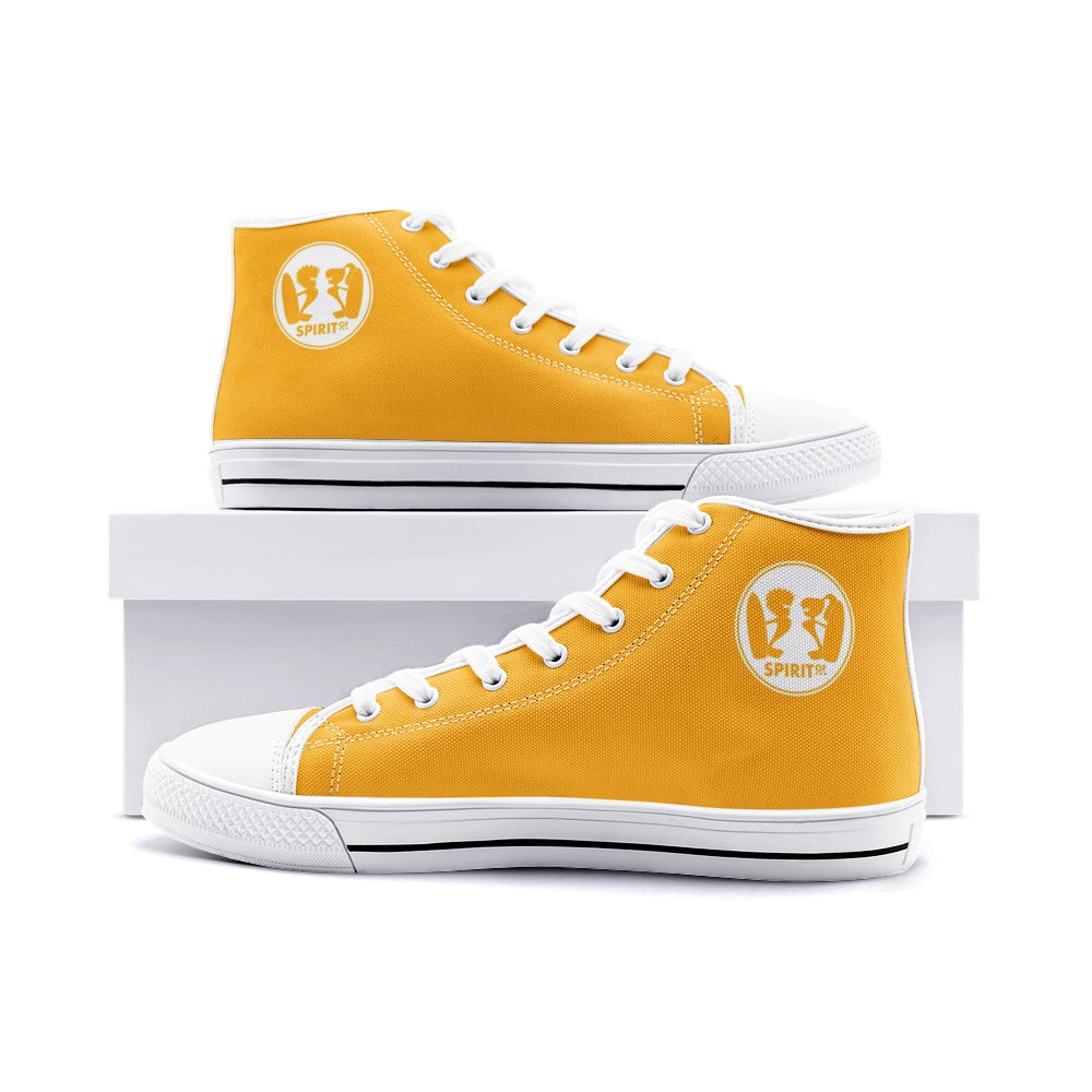 Zapatillas Street A (Unisex) Naranjas - Spiritof Surf White/Black