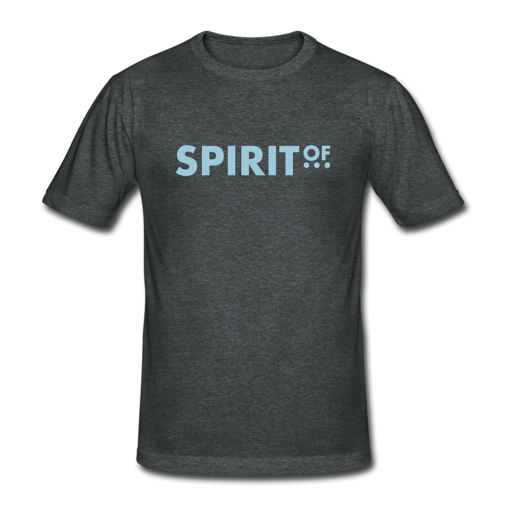 Men’s Gildan Heavy T-Shirt - gris oscuro jaspeado