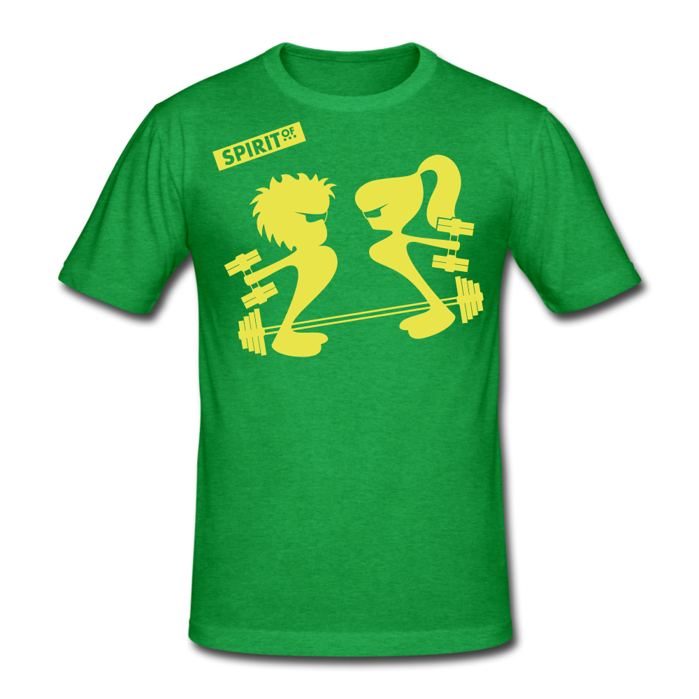 Men’s Gildan Heavy T-Shirt - verde jaspeado