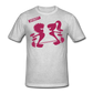 Men’s Gildan Heavy T-Shirt - gris jaspeado
