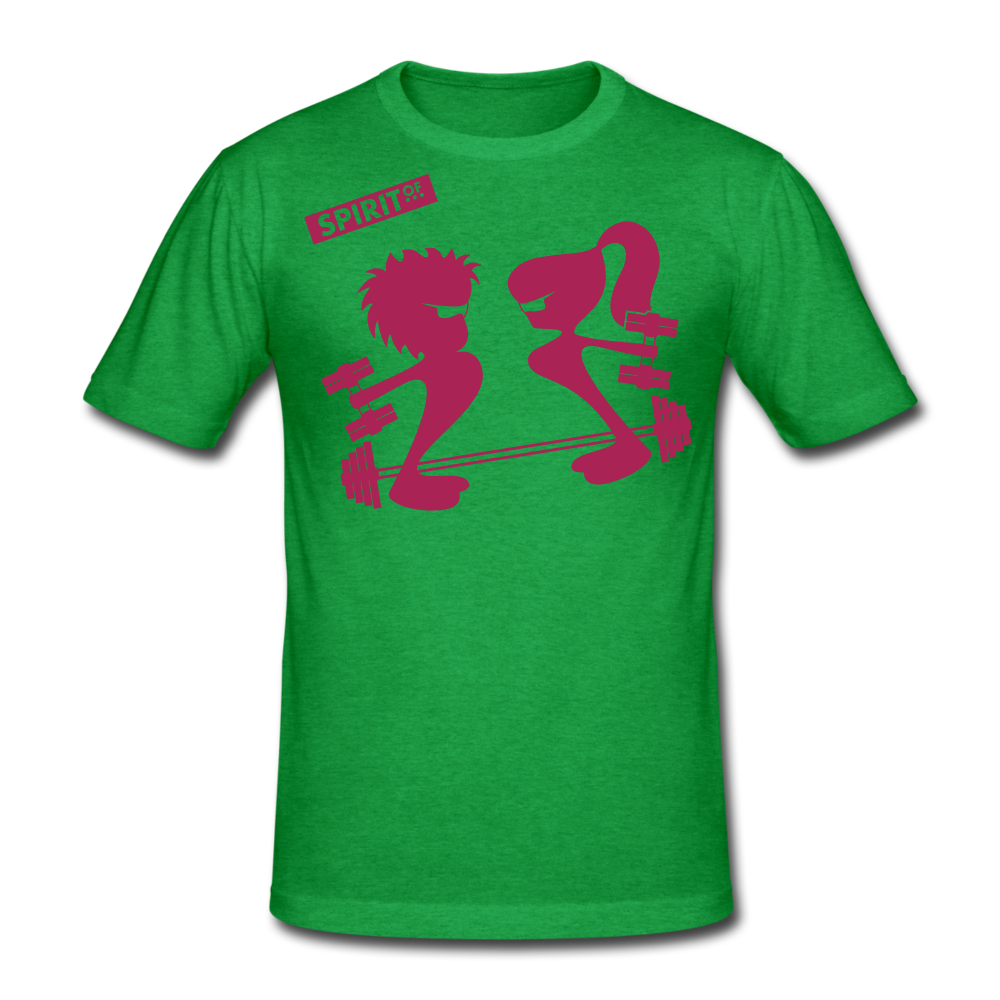 Men’s Gildan Heavy T-Shirt - verde jaspeado