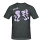 Men’s Gildan Heavy T-Shirt - gris oscuro jaspeado