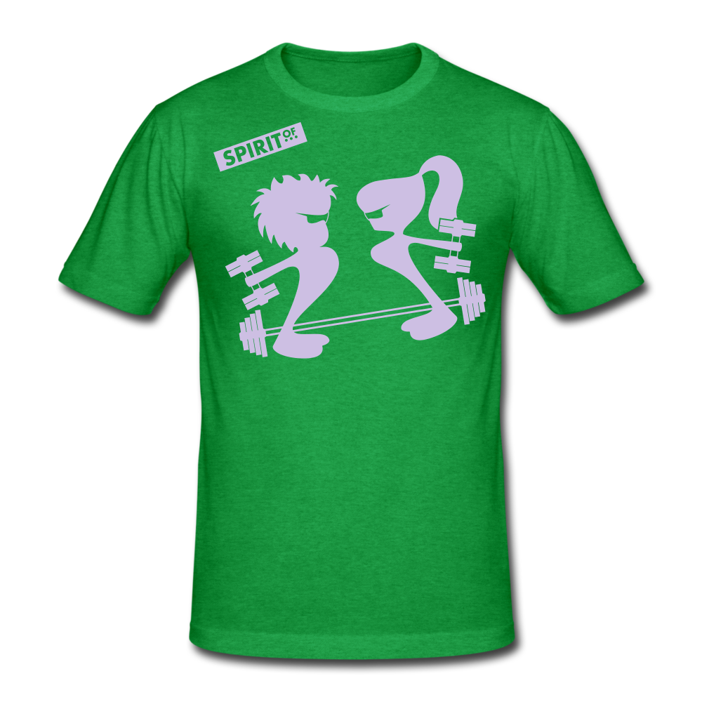 Men’s Gildan Heavy T-Shirt - verde jaspeado