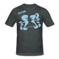 Men’s Gildan Heavy T-Shirt - gris oscuro jaspeado