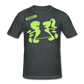 Men’s Gildan Heavy T-Shirt - gris oscuro jaspeado