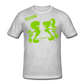 Men’s Gildan Heavy T-Shirt - gris jaspeado