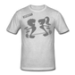 Men’s Gildan Heavy T-Shirt - gris jaspeado