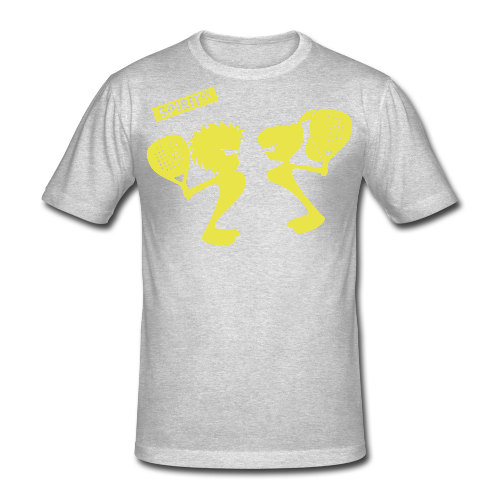 Men’s Gildan Heavy T-Shirt - gris jaspeado