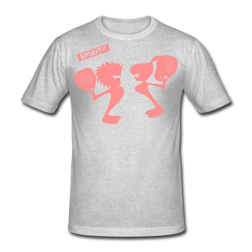 Men’s Gildan Heavy T-Shirt - gris jaspeado