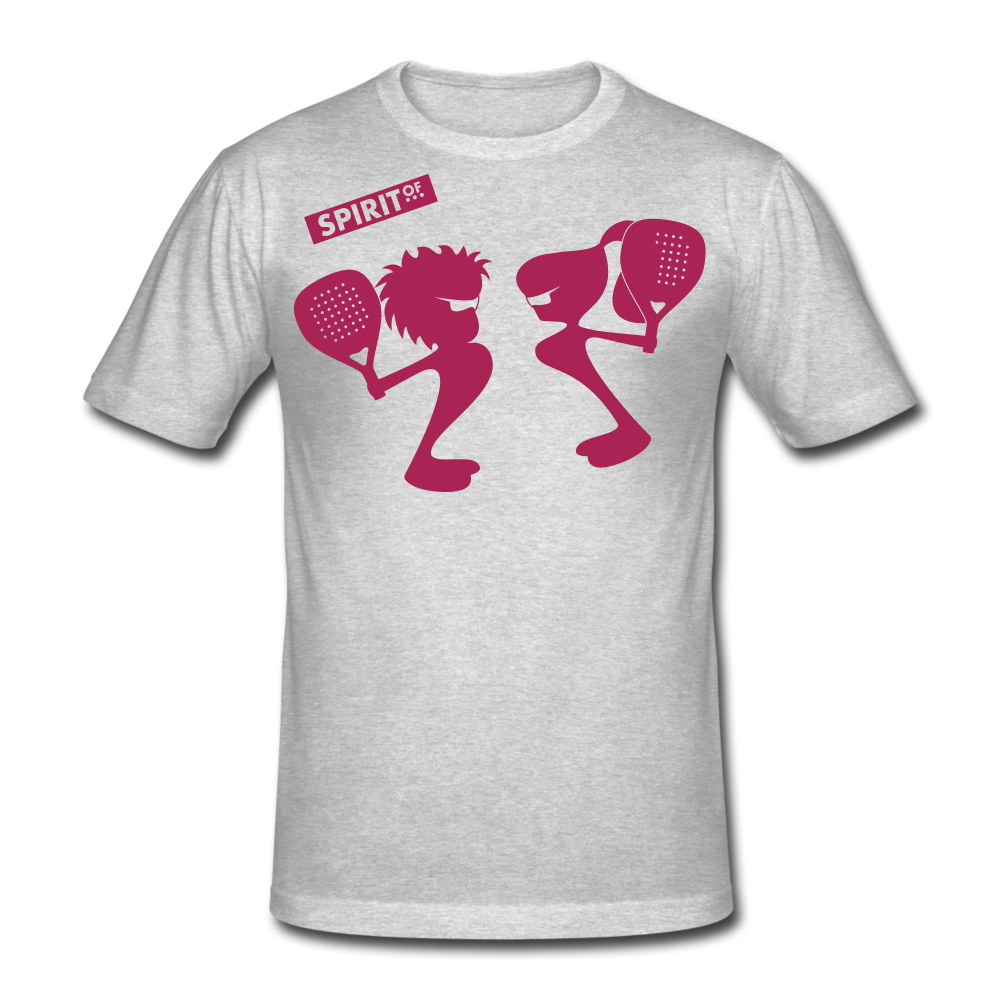 Men’s Gildan Heavy T-Shirt - gris jaspeado