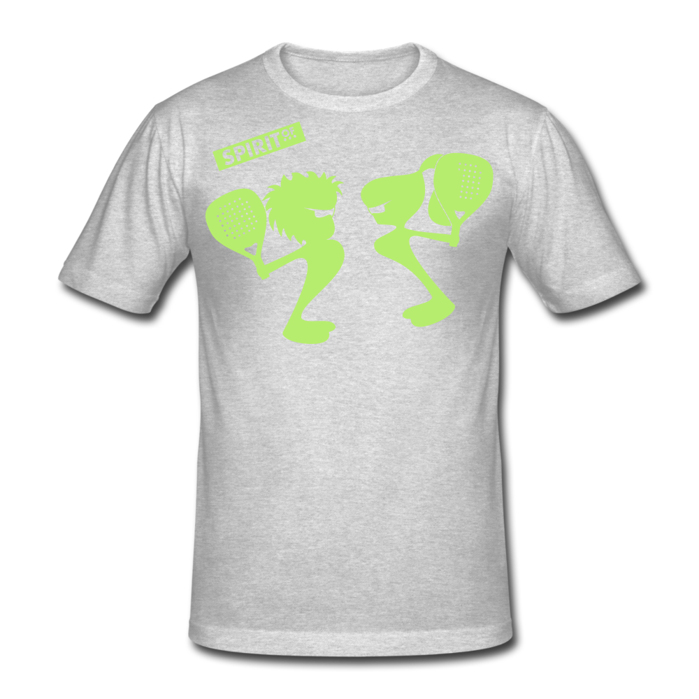 Men’s Gildan Heavy T-Shirt - gris jaspeado