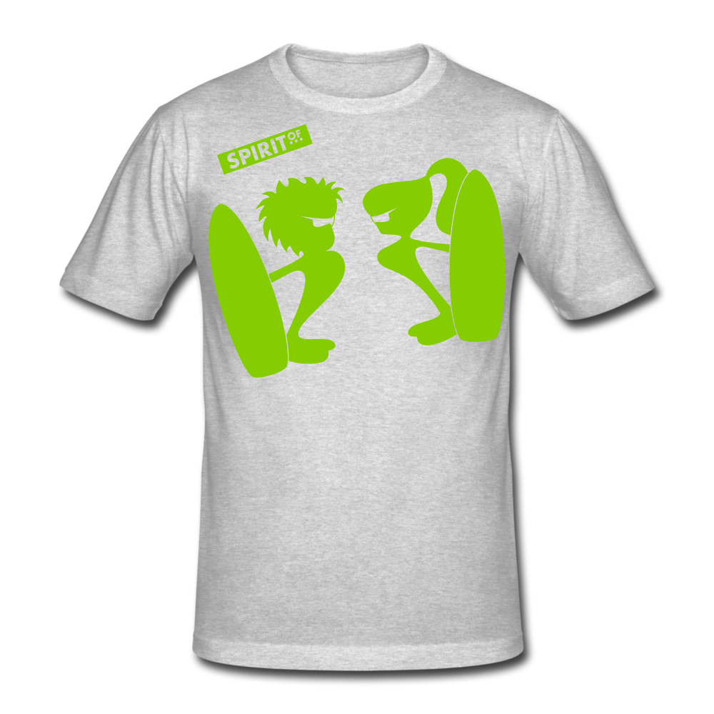 Men’s Gildan Heavy T-Shirt - gris jaspeado