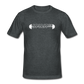 Men’s Gildan Heavy T-Shirt - gris oscuro jaspeado