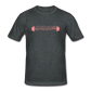 Men’s Gildan Heavy T-Shirt - gris oscuro jaspeado