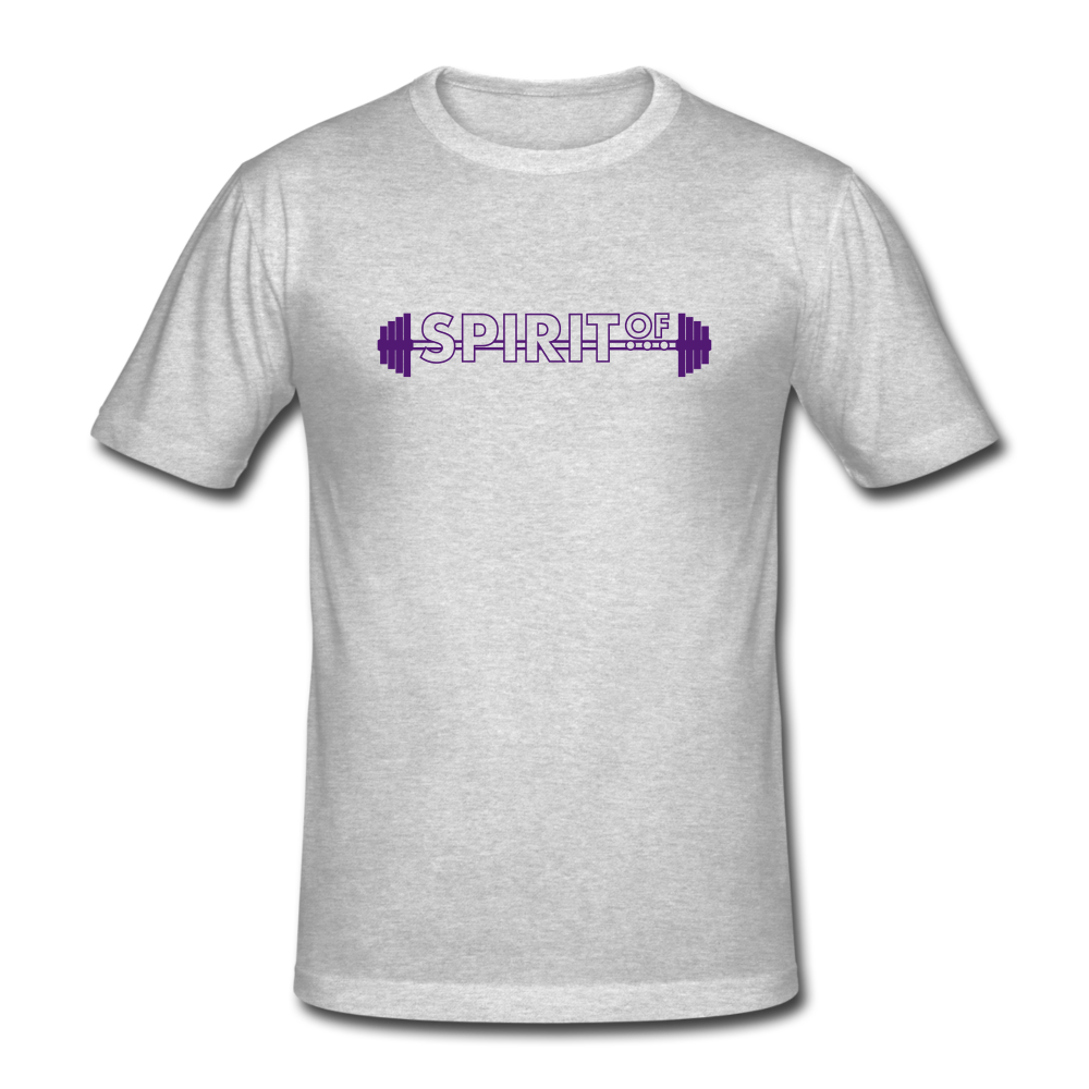 Men’s Gildan Heavy T-Shirt - gris jaspeado