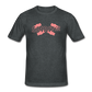 Men’s Gildan Heavy T-Shirt - gris oscuro jaspeado