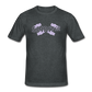 Men’s Gildan Heavy T-Shirt - gris oscuro jaspeado
