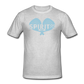 Men’s Gildan Heavy T-Shirt - gris jaspeado