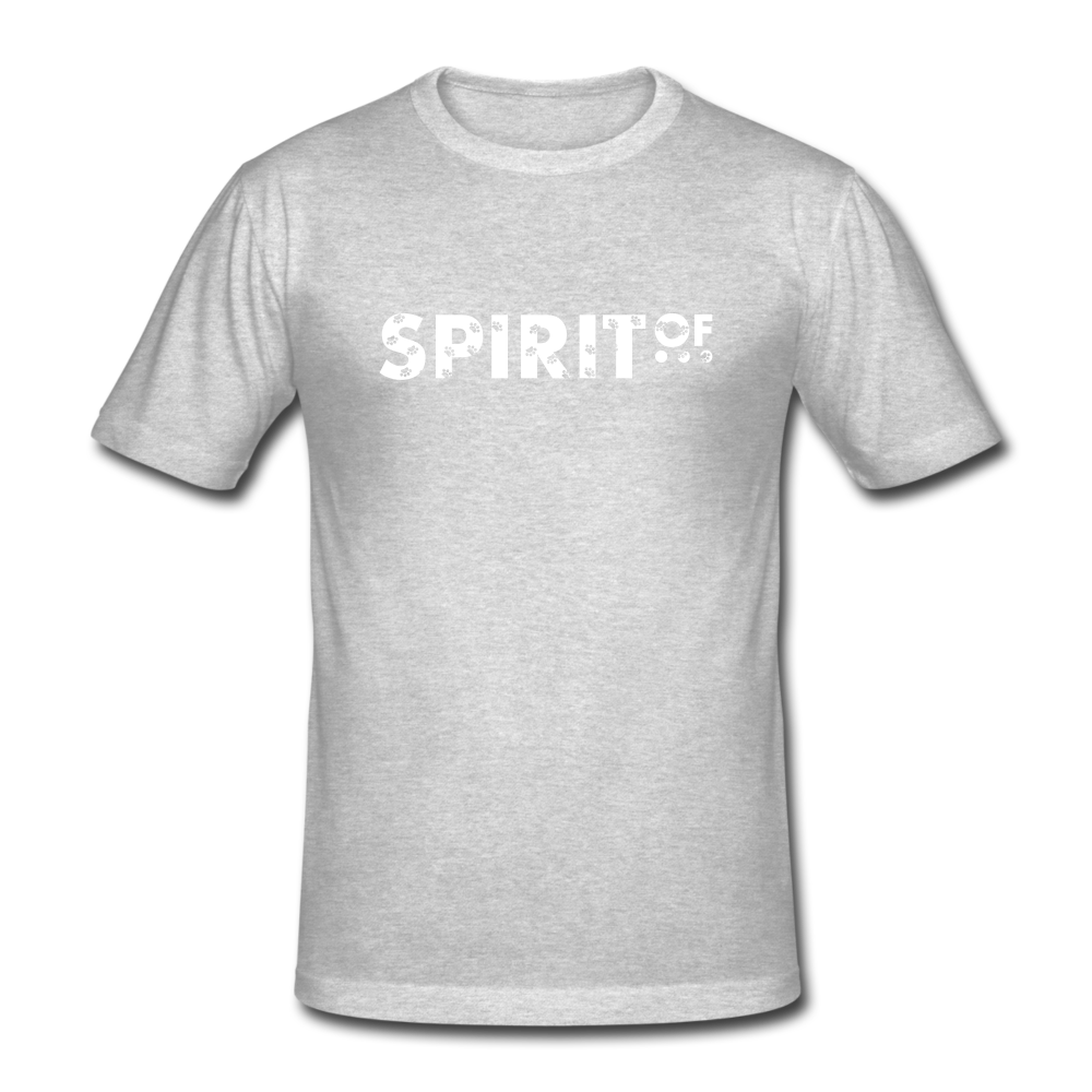 Men’s Gildan Heavy T-Shirt - gris jaspeado
