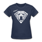 Women’s Gildan Heavy T-Shirt - azul marino