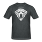 Men’s Gildan Heavy T-Shirt - gris oscuro jaspeado