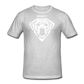 Men’s Gildan Heavy T-Shirt - gris jaspeado