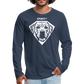 Men's Premium Longsleeve Shirt - azul marino