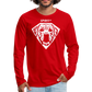Men's Premium Longsleeve Shirt - rojo