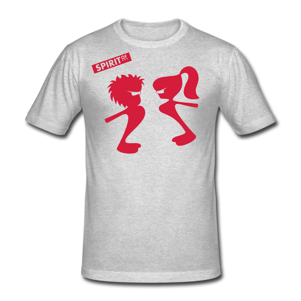 Men’s Gildan Heavy T-Shirt - gris jaspeado