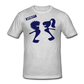 Men’s Gildan Heavy T-Shirt - gris jaspeado