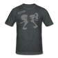 Men’s Gildan Heavy T-Shirt - gris oscuro jaspeado