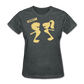 Women’s Gildan Heavy T-Shirt - gris oscuro jaspeado