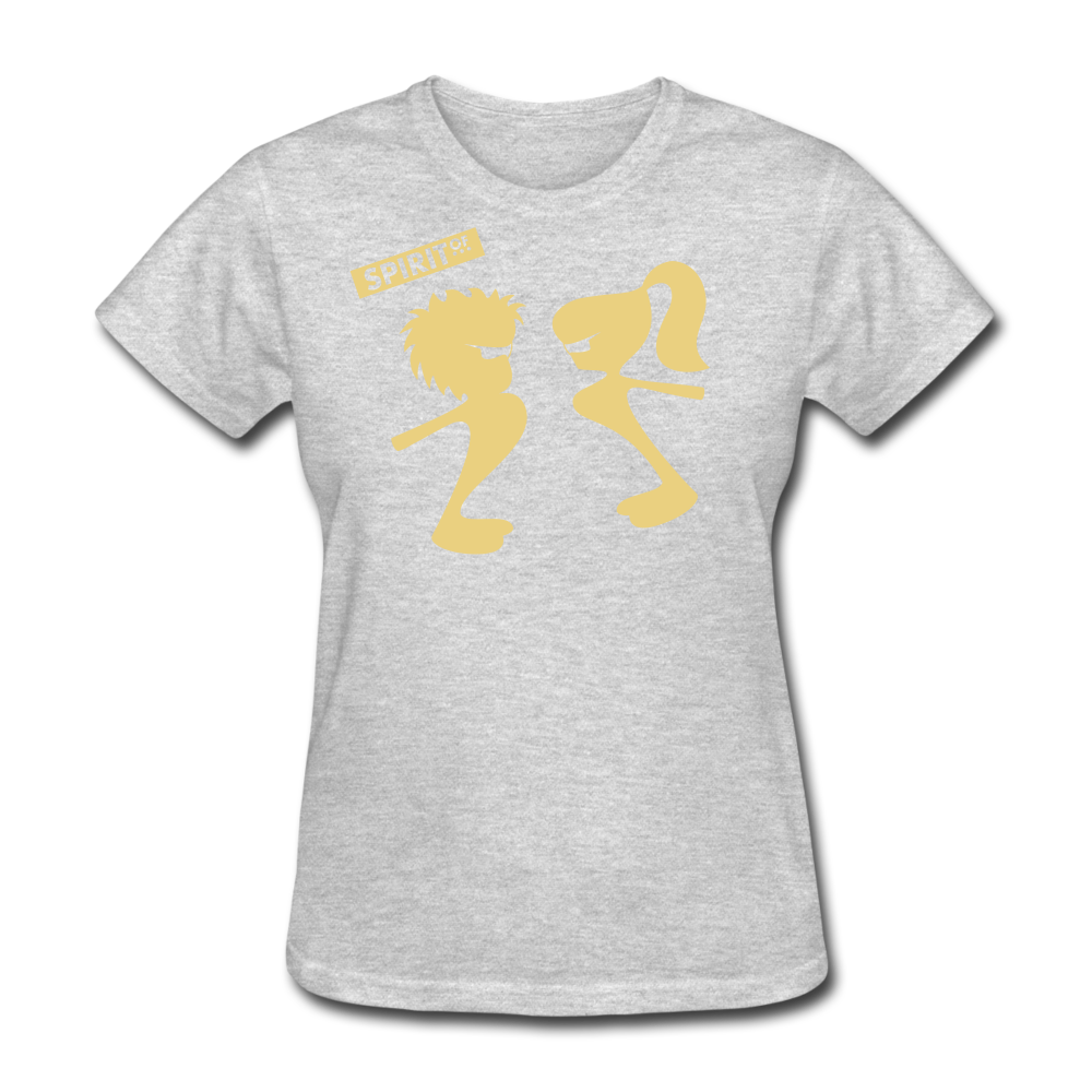 Women’s Gildan Heavy T-Shirt - gris jaspeado