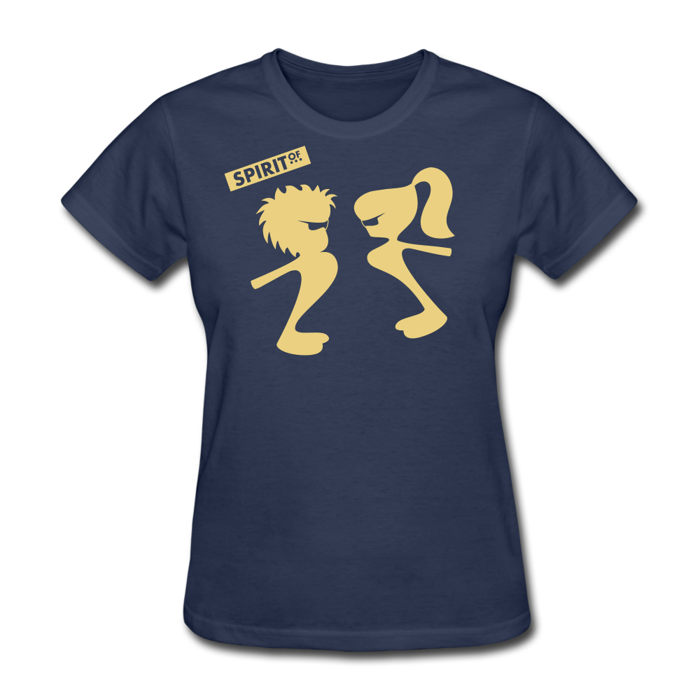 Women’s Gildan Heavy T-Shirt - azul marino