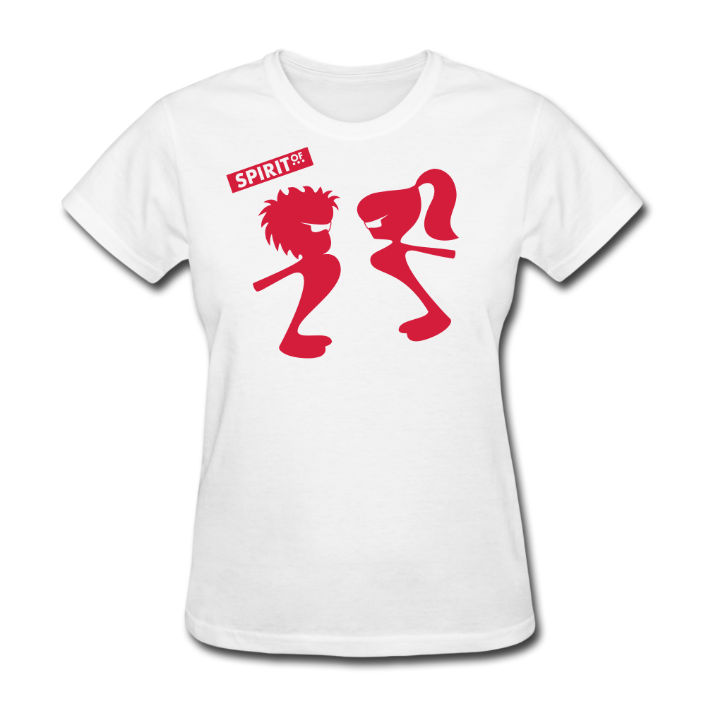 Women’s Gildan Heavy T-Shirt - blanco