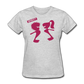 Women’s Gildan Heavy T-Shirt - gris jaspeado