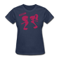 Women’s Gildan Heavy T-Shirt - azul marino