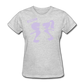 Women’s Gildan Heavy T-Shirt - gris jaspeado